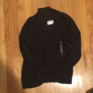 NWT Ann Taylor brown cardigan